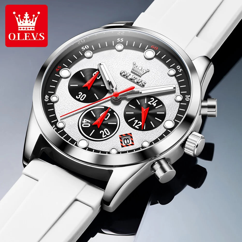 OLEVS Original Chronograph Quartz Watch For Men