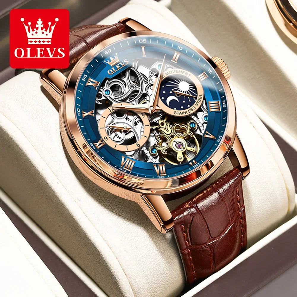 OLEVS Tourbillon Watch for Men