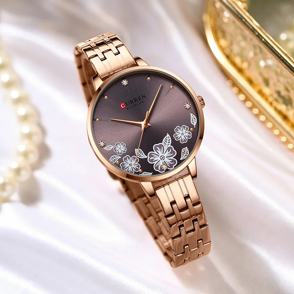 CURREN Women Ultra Thin Quartz Watch