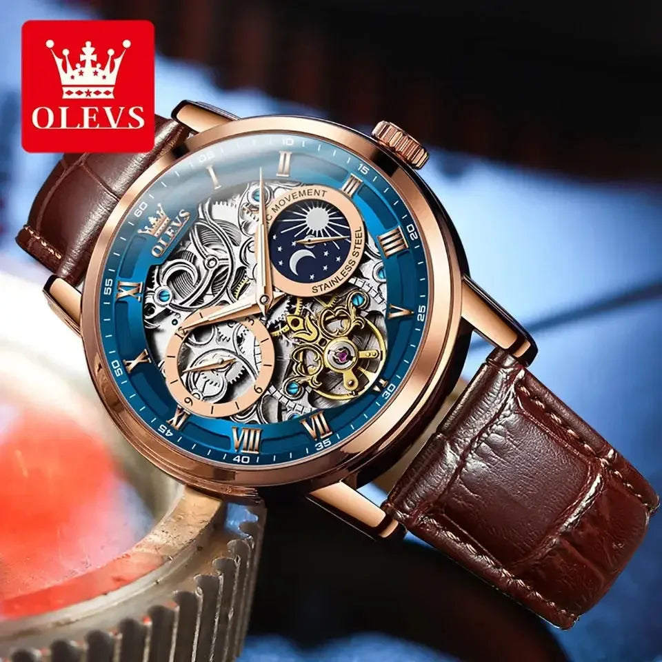 OLEVS Tourbillon Watch for Men