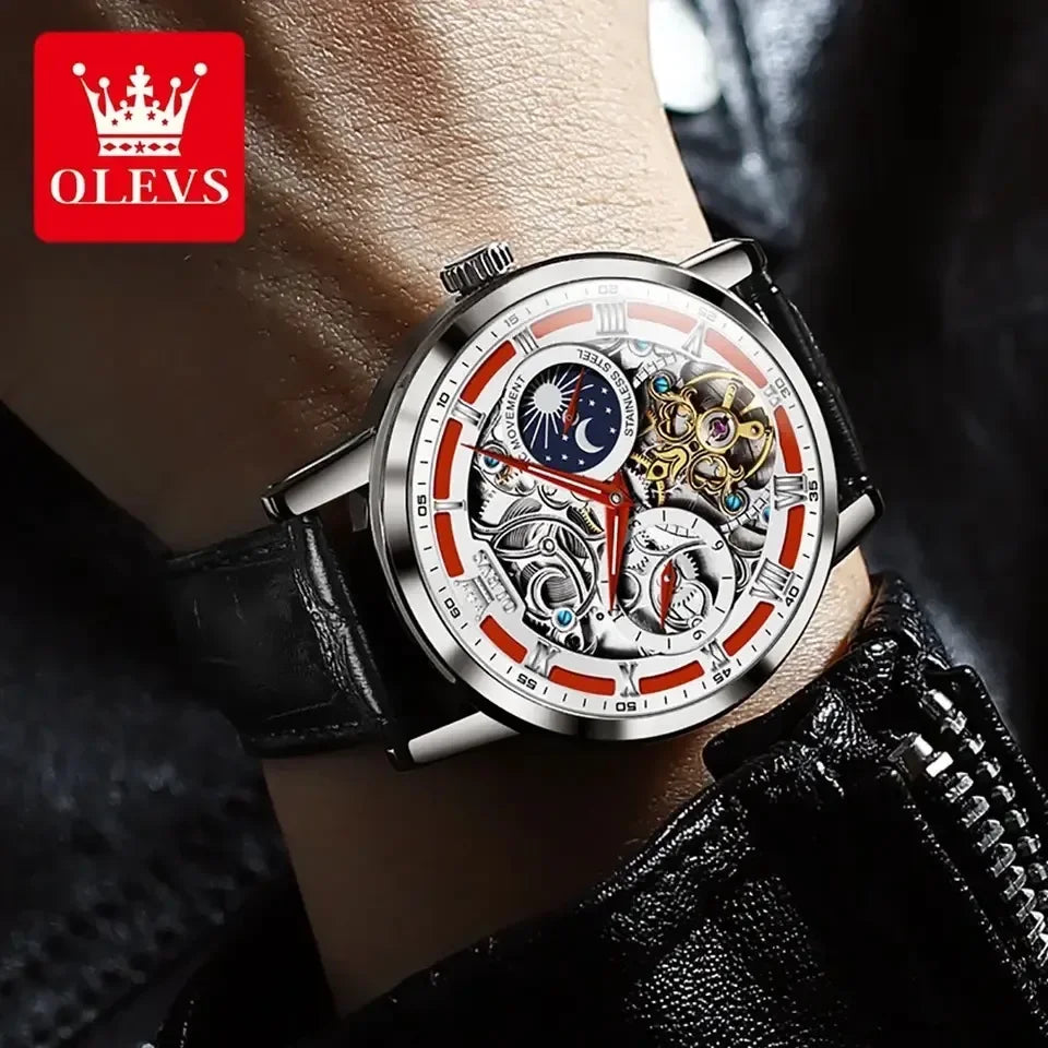 OLEVS Tourbillon Watch for Men