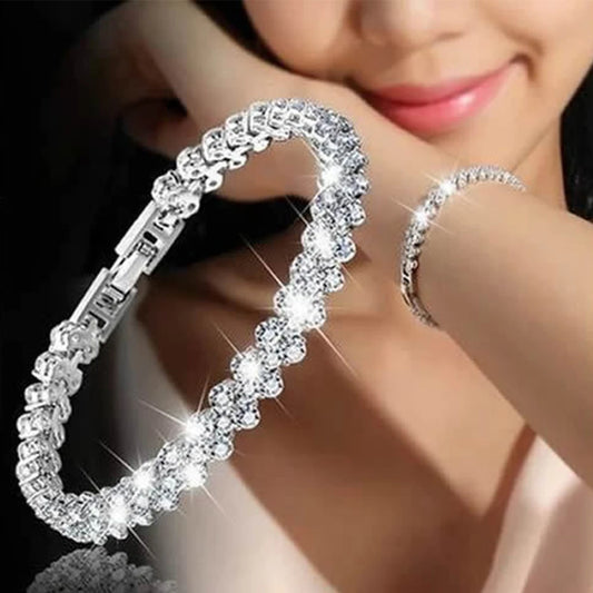 Cubic Zirconia Crystal Bracelets
