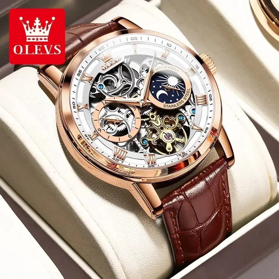 OLEVS Tourbillon Watch for Men